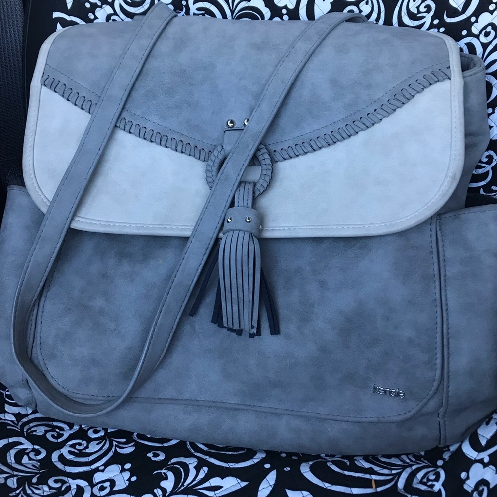 Kenzie Suede Convertible Backpack/Shoulder Bag